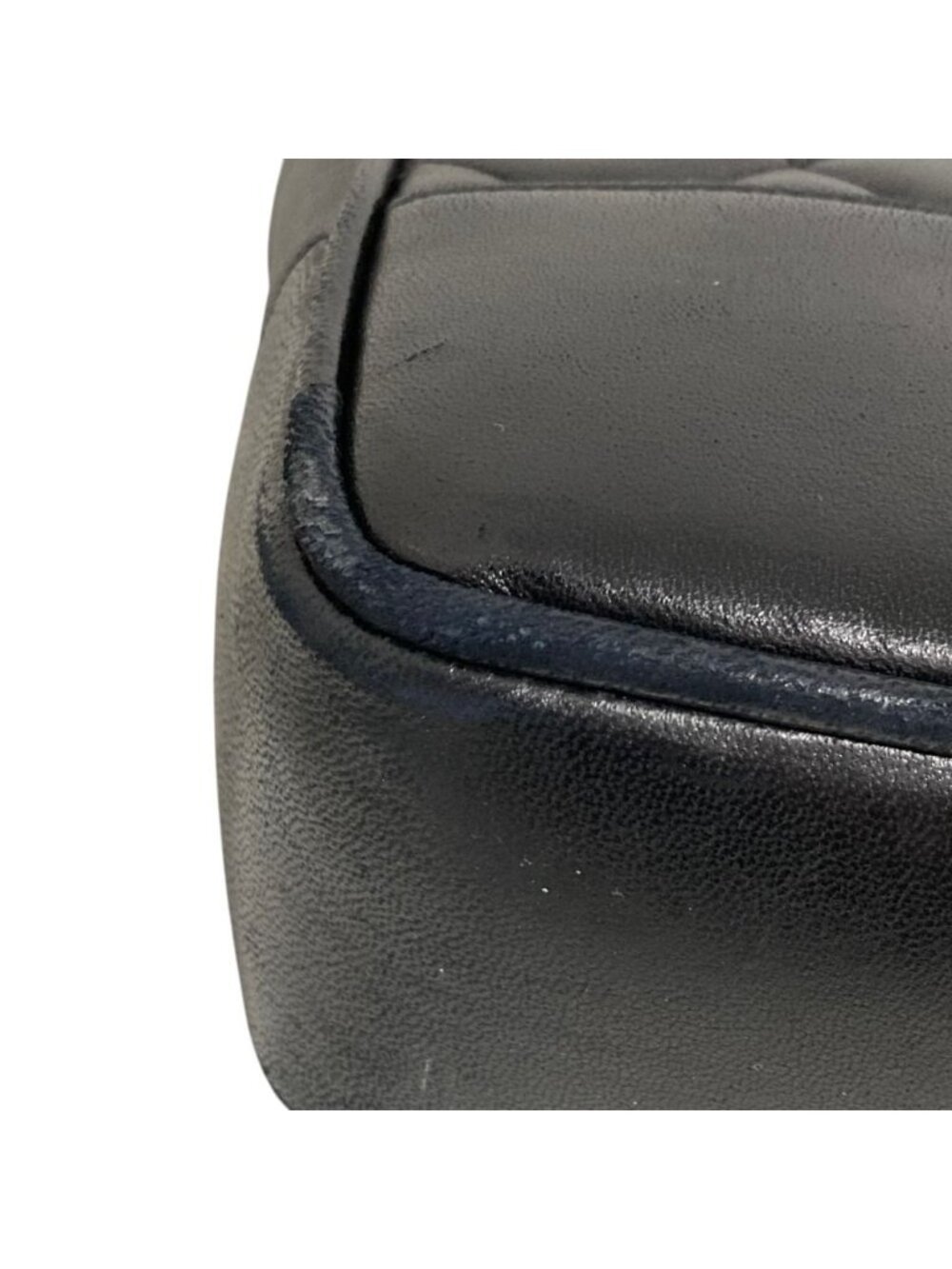 Chanel Quilted Lambskin Chain Shoulder Bag Tote Black - Picture 13 of 15